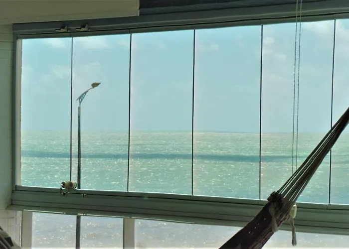 Joao Pessoa, A Dois Passos Do Paraiso, 2 Suites Com A/C, Vista Panoramica Para O Mar Do Bessa, Portaria 24H E 2 Vagas De Garagem