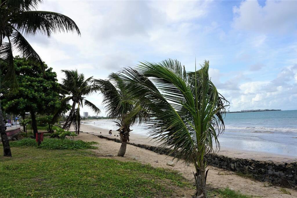 Apartment Joao Pessoa, A Dois Passos Do Paraiso, 2 Com A/c, Vista Panoramica O Mar Do Bessa, Portaria 24h E 2 Vagas De Garagem *