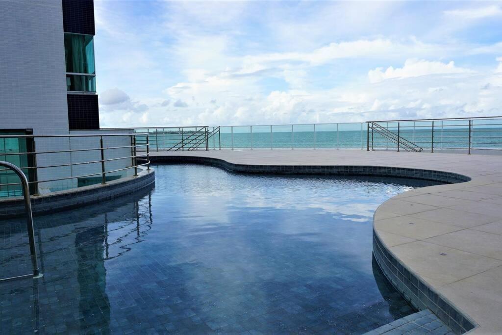 Apartment Joao Pessoa, A Dois Passos Do Paraiso, 2 Com A/c, Vista Panoramica O Mar Do Bessa, Portaria 24h E 2 Vagas De Garagem