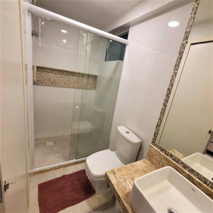 Apartment Joao Pessoa, A Dois Passos Do Paraiso, 2 Com A/c, Vista Panoramica O Mar Do Bessa, Portaria 24h E 2 Vagas De Garagem *
