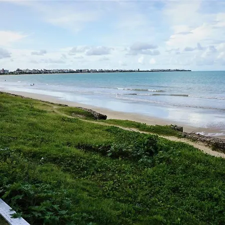 Joao Pessoa, A Dois Passos Do Paraiso, 2 Suites Com A/C, Vista Panoramica Para O Mar Do Bessa, Portaria 24H E 2 Vagas De Garagem Exterior photo